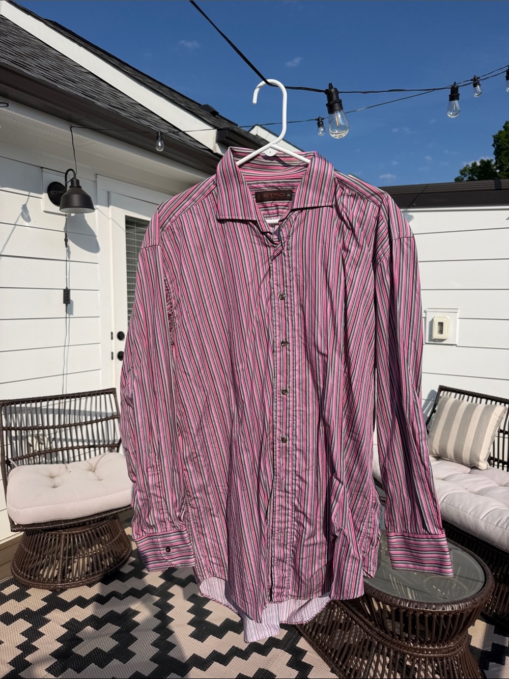 NWOT | Etro Long Sleeve Button Down Dress Shirt